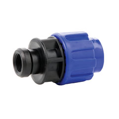 20 mm PE-Rohr Anschlussverschraubung 3/4" IG (Bild für) 20 mm PE-Rohr Anschlussverschraubung 3/4" IG
